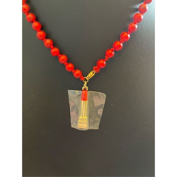 YSL Red Choker - Picture 5 of 5